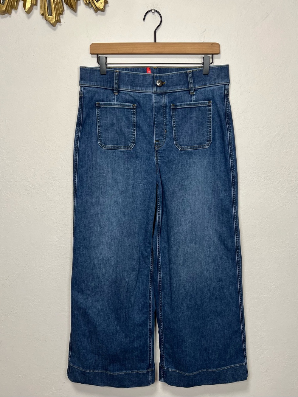 SPANX SPANXshape EveryWear Cropped Wide Leg Jeans - Picture 14 of 16